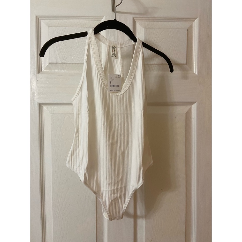 **2 for $25** Free People Speed Dial Bodysuit Size Small NWT